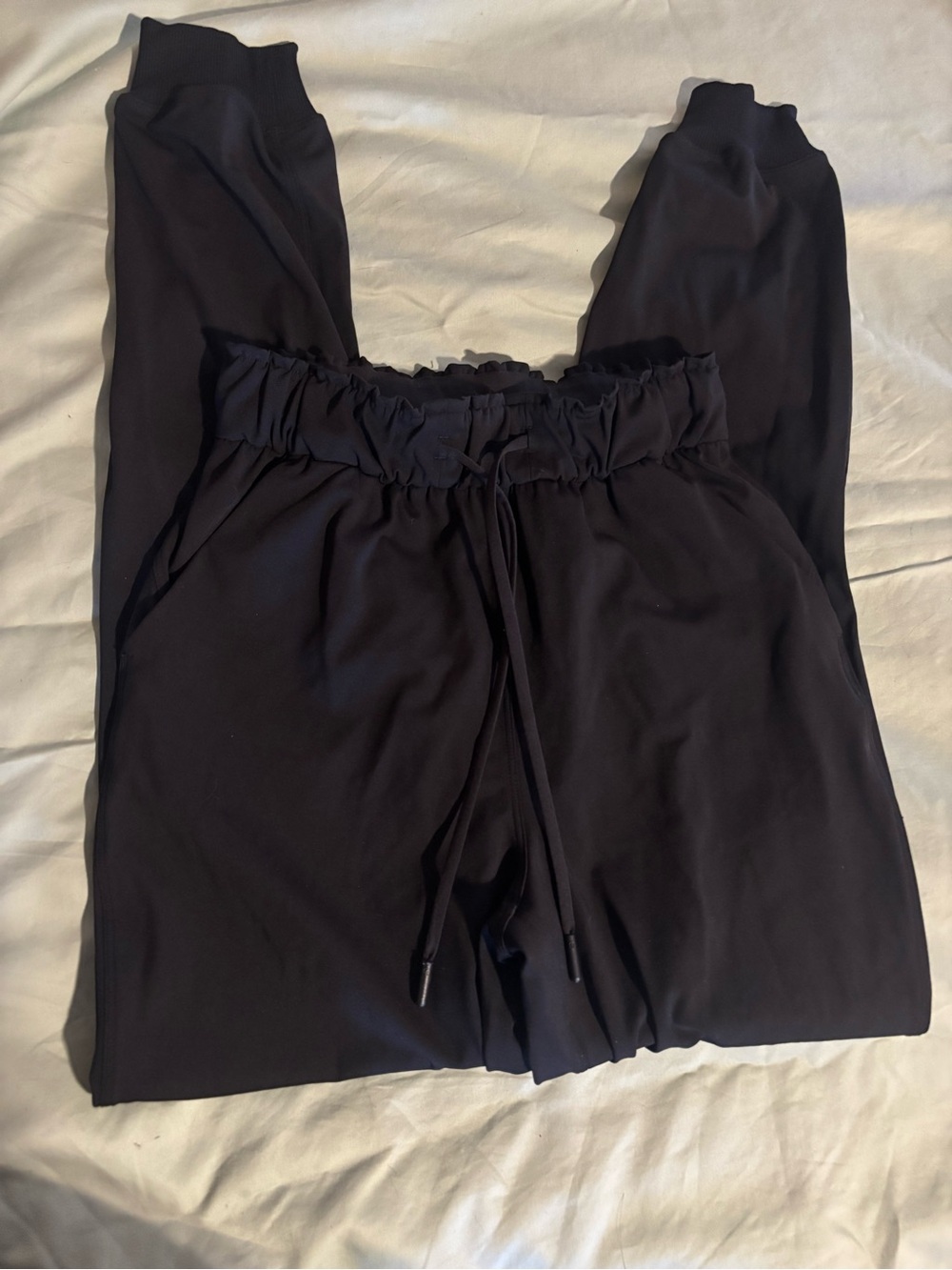 lululemon athletica Black Paperbag Waist Jogger